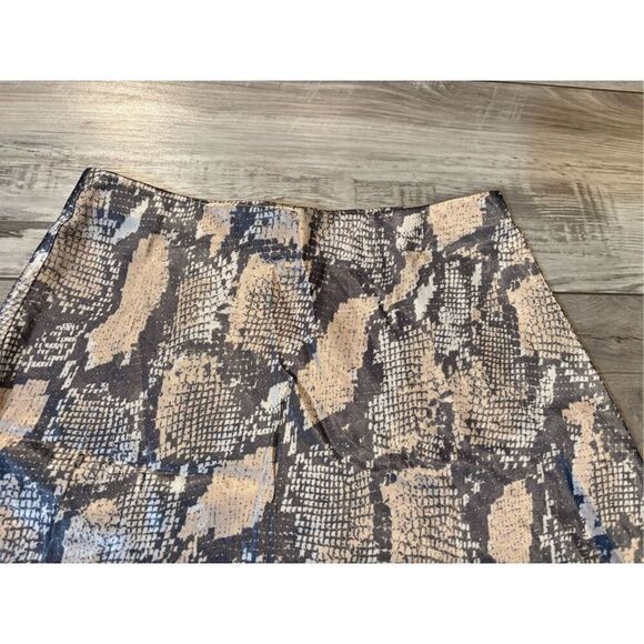 H&M snake skin print, miniskirt size S - Picture 3 of 9